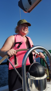 Family life includes some fun vacation times. The Goupil's gave us a boat trip and dinner with them as a wedding present. Delightful!